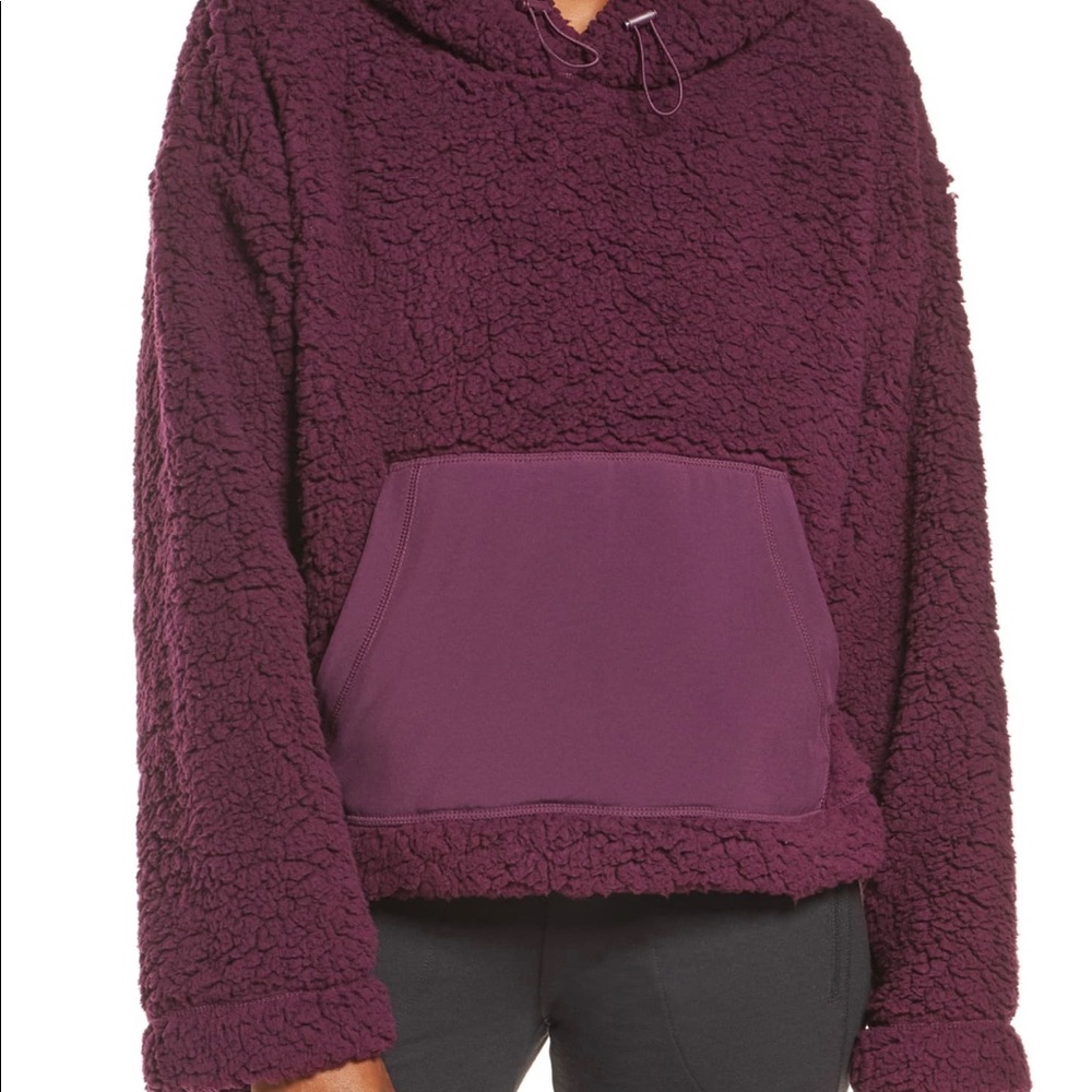 Zella | Cassie Faux Shearling Hoodie